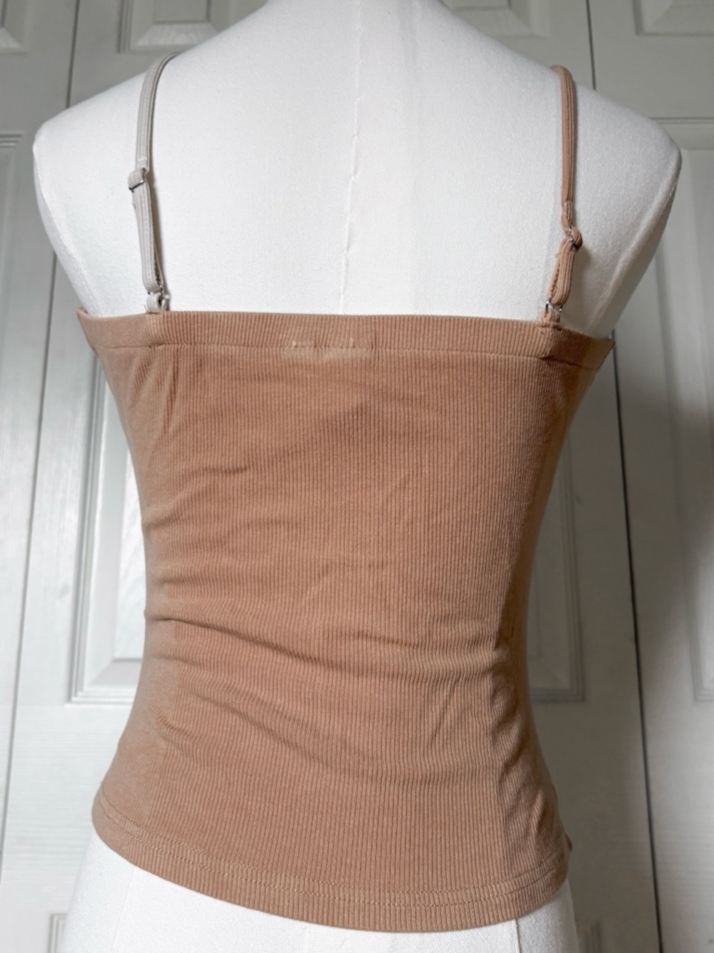 Anthropologie Dolan Two Toned Camisole Size Small Asymmetric Ruched Halter Top - Picture 8 of 9